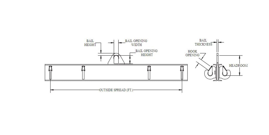 Peerless Basket Sling Lifting Beam (CAD)